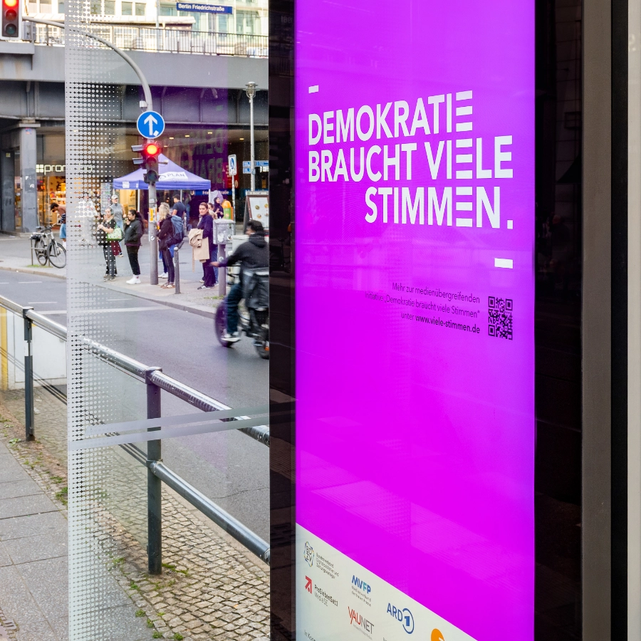 Kampagne-Demokratie-Stimme